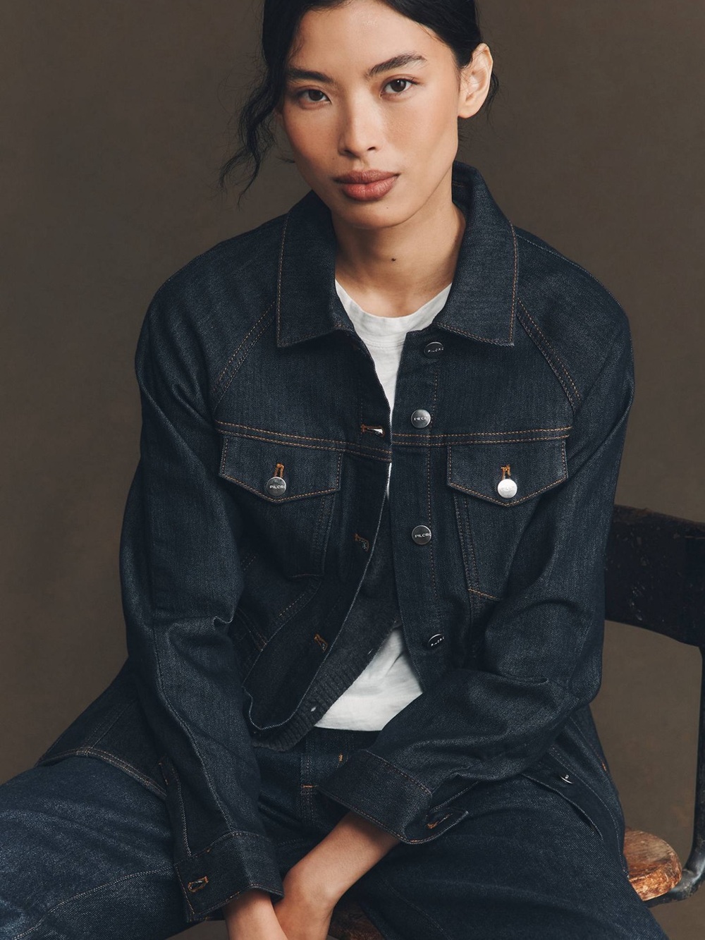 Anthropologie Pilcro Peplum Denim Jacket - Picture 5 of 5